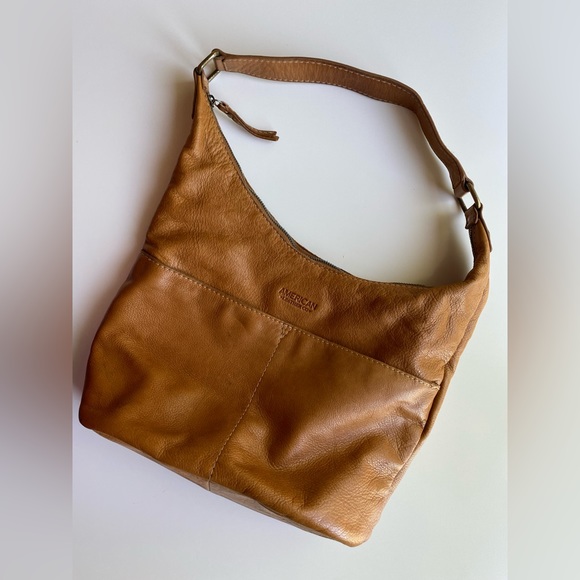 American Leather Co Handbags - AMERICAN LEATHER CO Hobo Bag Brown Leather